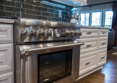 Cook like a pro on this range in our East Cobb remodeling project