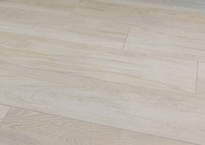 Wood-look tile floor in Roswell open concept remodel