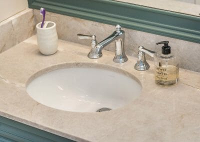 Elegant faucet in East Cobb bathroom remodeling project
