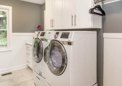 New laundry room is a part of Sandy Springs kitchen remodeling