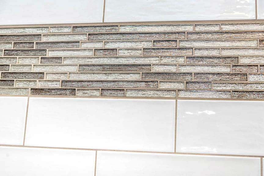Tile Band Options for the Shower